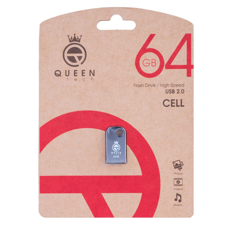 فلش مموری کوئین تک مدل CELL ظرفیت 64 گیگابایت