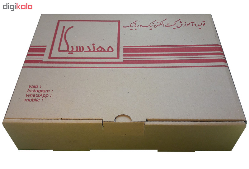 ربات تشخیص مانع مهندسیکا مدل 4W-R4000