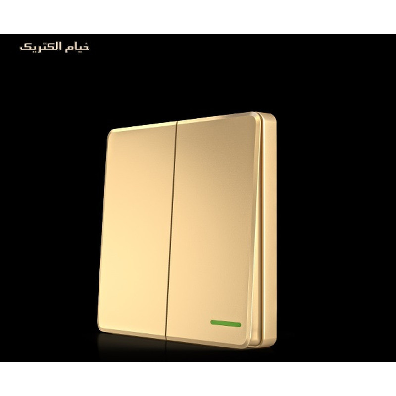کلید دو پل خیام الکتریک مدل لوکس کد KH871