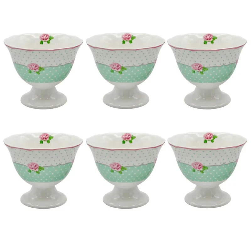 بستنی خوری آنجلا مدل ZP-403 بسته 6 عددی