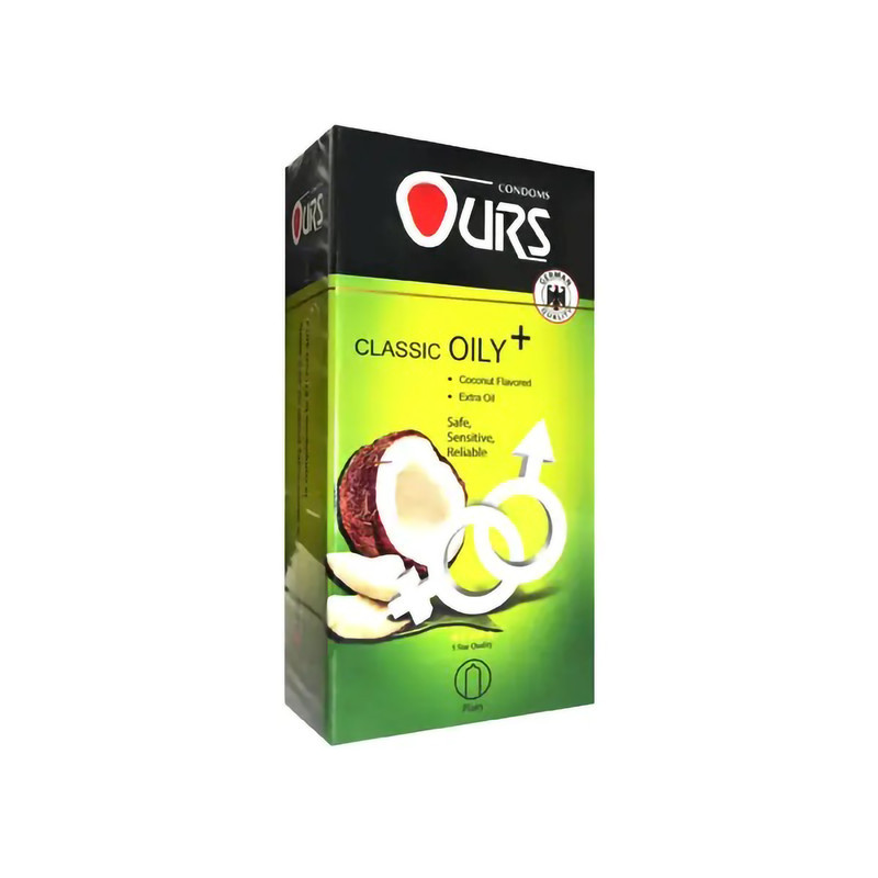 کاندوم اورز مدل Oily Plus بسته 12 عددی