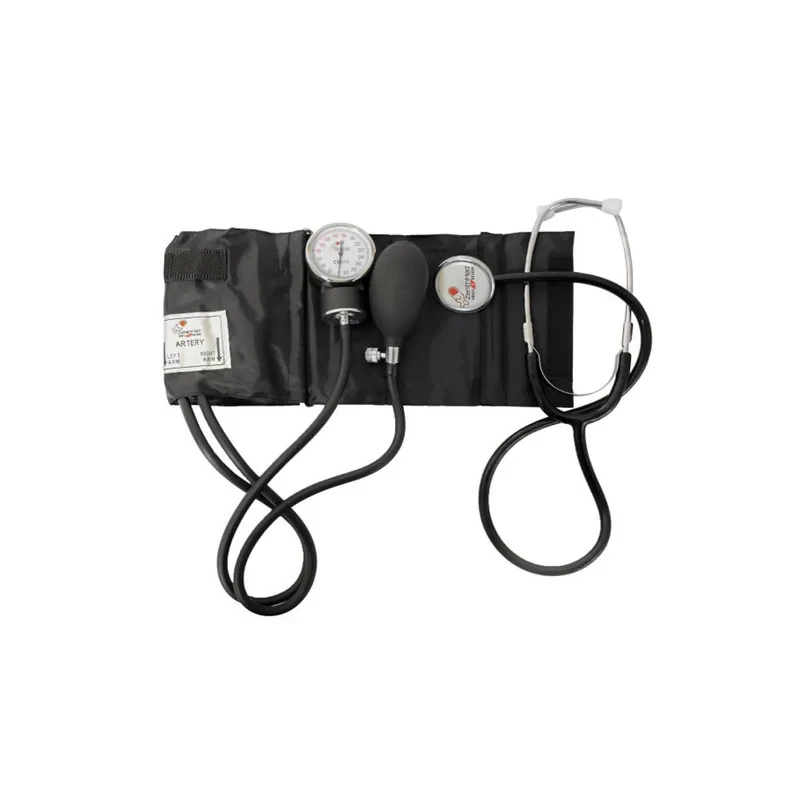 فشارسنج عقربه‌ای بازویی زنیت مد مدل ZTH-5001 با کاف لاتکس و گوشی پزشکی همراه، بدون نیاز به منبع انرژی، مناسب سایز بازو 20 تا 50 سانتی‌متر، ساخت سوییس تحت لیسانس آلمان