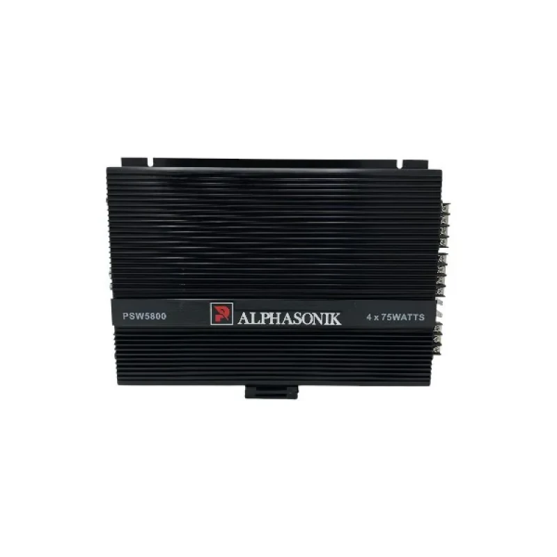 آمپلی فایر خودرو 4 کانال آلفاسونیک مدل PSW 5800