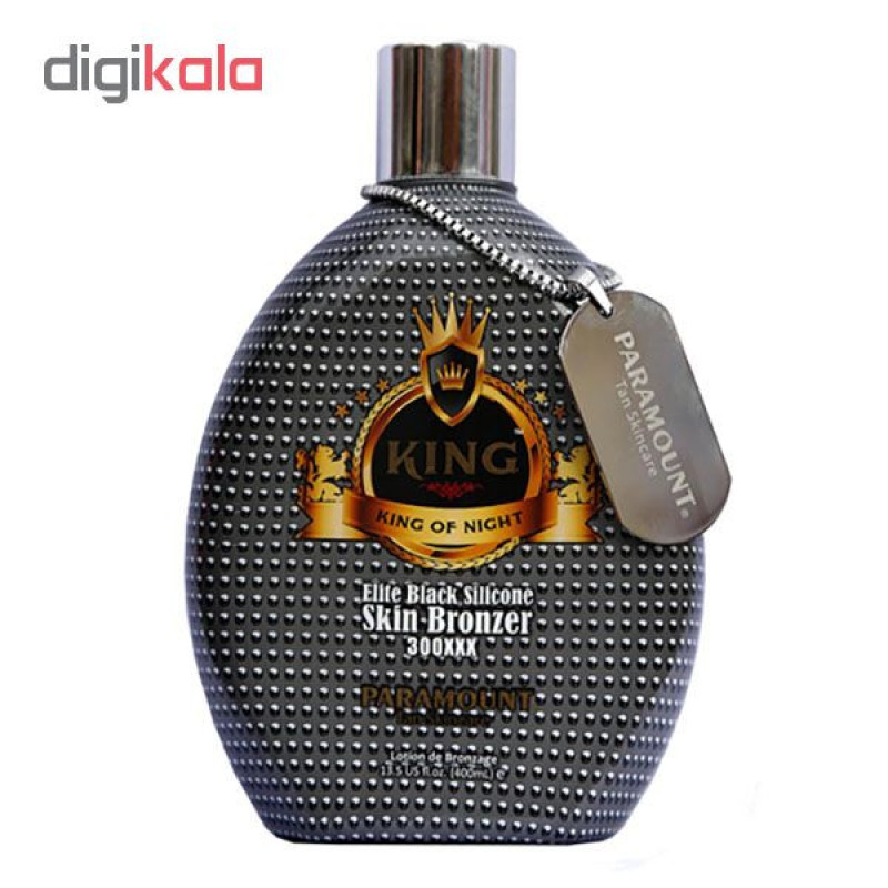 لوسیون سولاریوم بدن پارامونت مدل King Of Night حجم 400 میلی لیتر