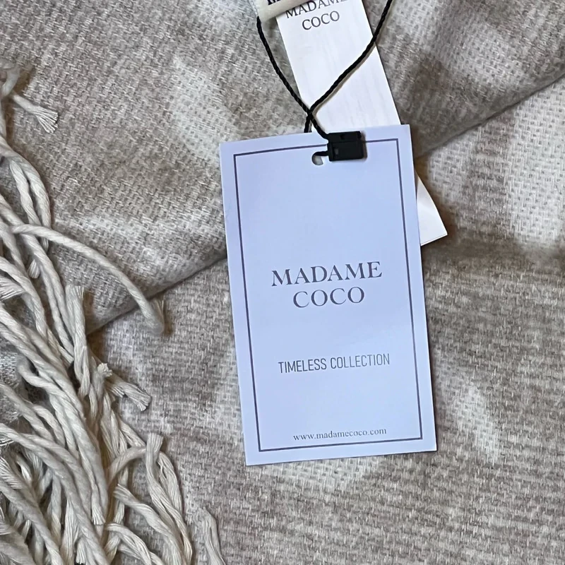 شال مبل و تخت مادام کوکو مدل Tapis سایز 170x130 سانتی متر