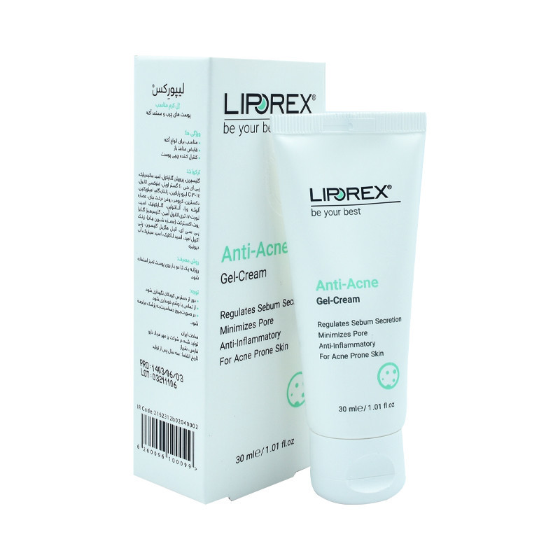 ژل ضد جوش لیپورکس مدل A-A حجم 30 میلی لیتر