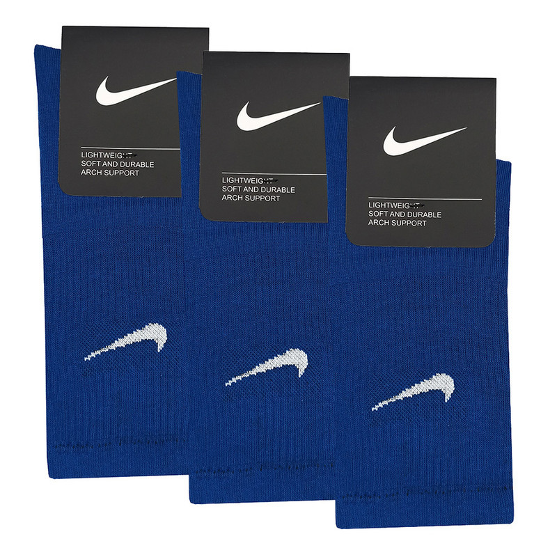 جوراب ورزشی ساق بلند مردانه مدل کش کد 1614 بسته سه عددی
