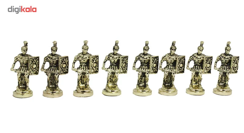 ست مهره شطرنج اوستا مدل جنگ صلیبی سایز 2
