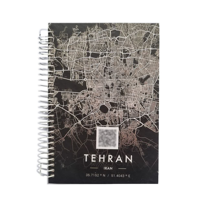 دفتر یادداشت 100برگ طرح تهران دوست داشتنی