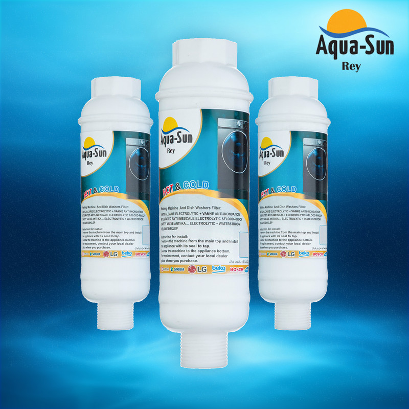 فیلتر رسوب‌گیر ماشین لباسشویی و ظرفشویی آکوا سان ری مدل k-1000