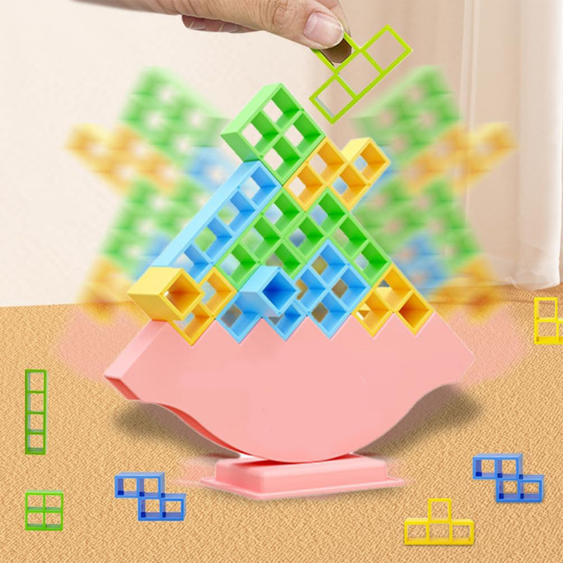 بازی فکری رساکو مدل تتریس تعادلی