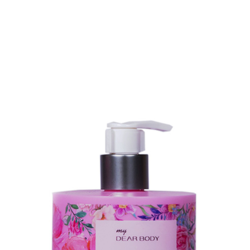 لوسیون بدن دیر بادی مدل poetic blooms حجم 500 میلی لیتر