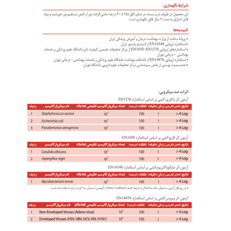 اسپری ضد عفونی کننده میکروزد مدل PREP حجم 250 میلی لیتر