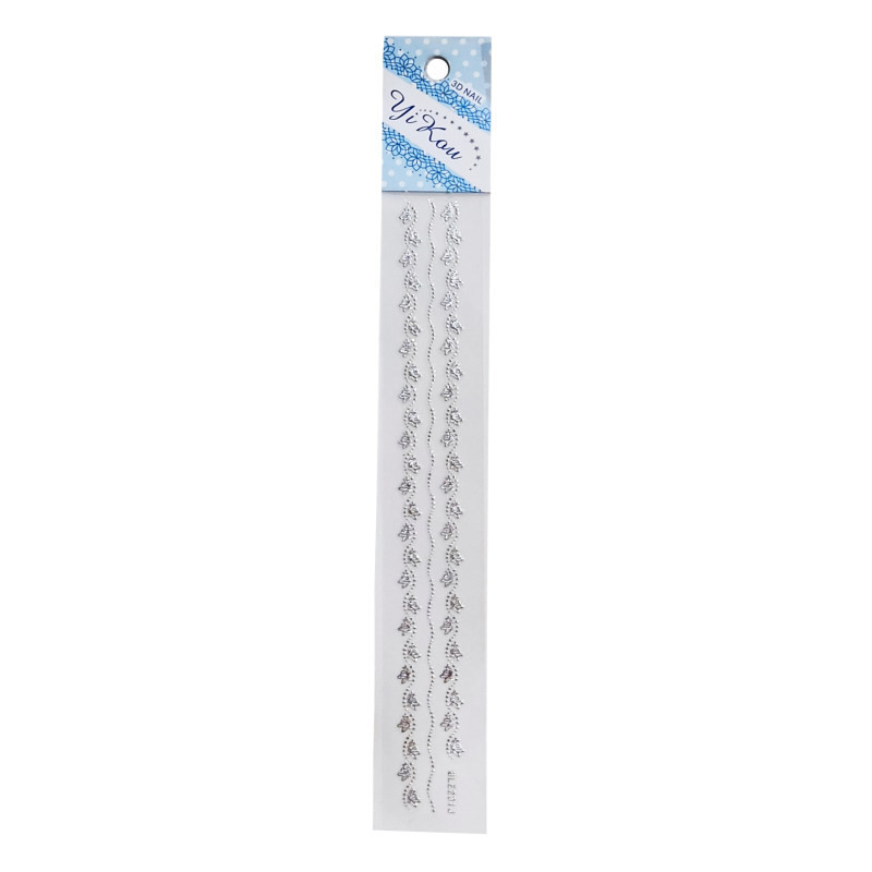 استیکر طراحی ناخن مدل P01 مجموعه 6 عددی