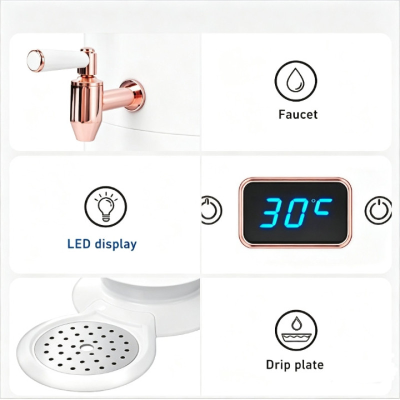 سماور برقی 2200 وات دسینی مدل DS-1886 ظرفیت 3.5 لیتر