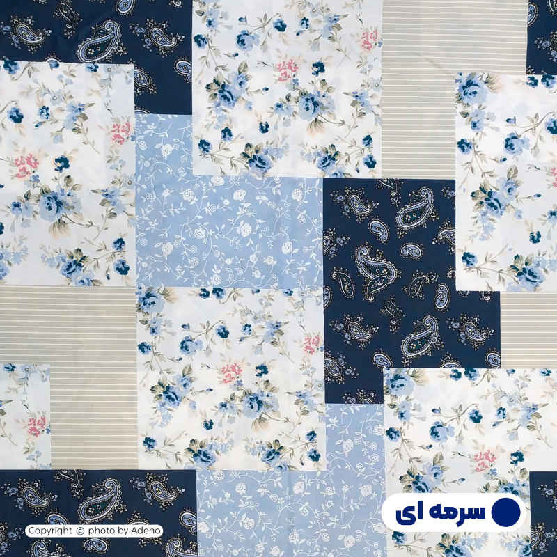 کاور لحاف آدنو مدل چهل تکه کد CH110 دونفره سایز 220x240 سانتی متر