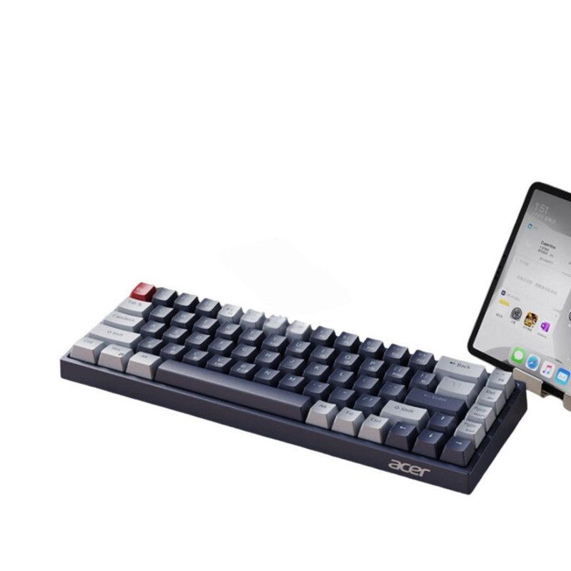 کیبورد بی‌سیم ایسر مدل OKR130 PRO 68-Key Wireless Bluetooth