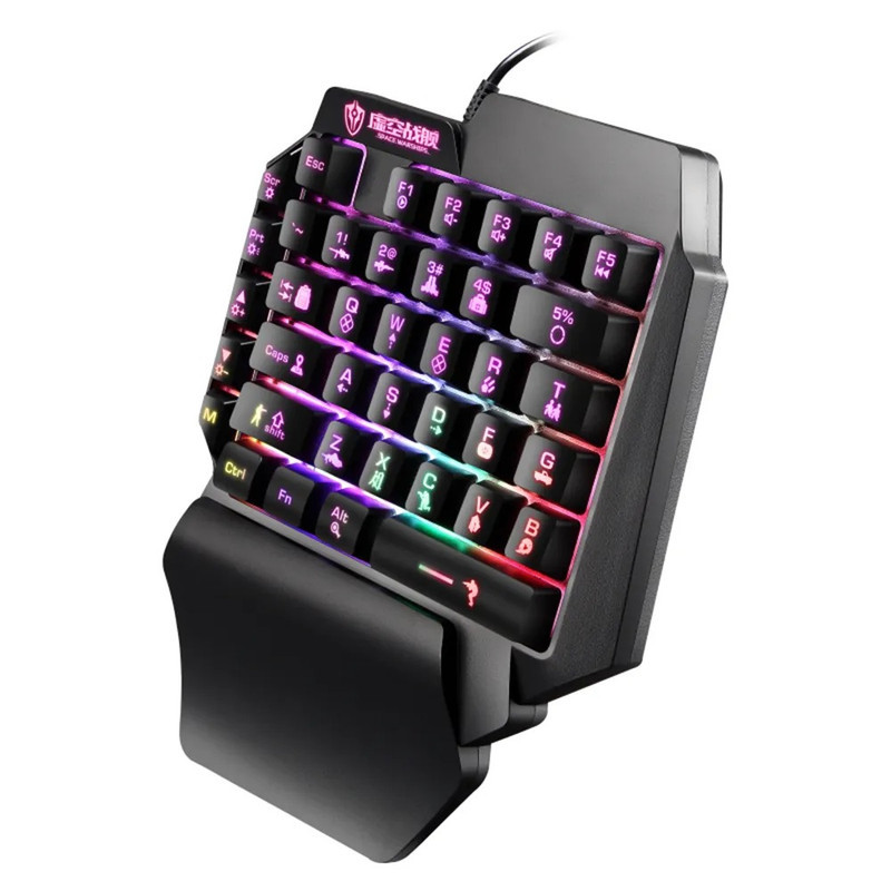 کیبورد مخصوص بازی شیپادو مدل RGB F6
