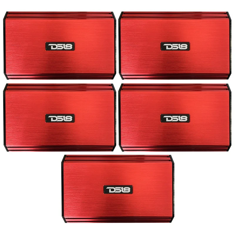 آمپلی فایر خودرو 4 کانال مدل DS-1200 بسته 5 عددی