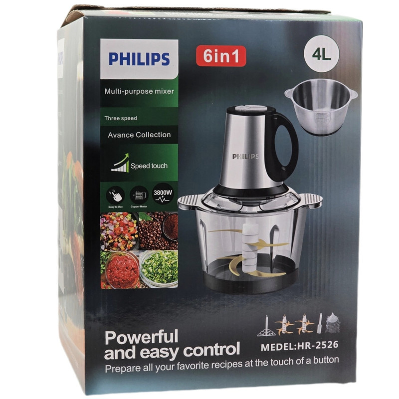 خردکن 4000 میلی‌لیتر فیلیپس مدل HR-2526