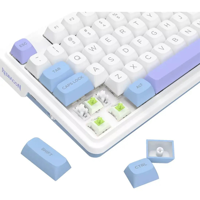کیبورد مخصوص بازی ردراگون مدل UCAL MAX K673 WBP