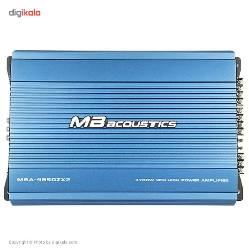 آمپلی‌ فایر خودرو ام‌ بی آکوستیکس مدل MBA-4650ZX2