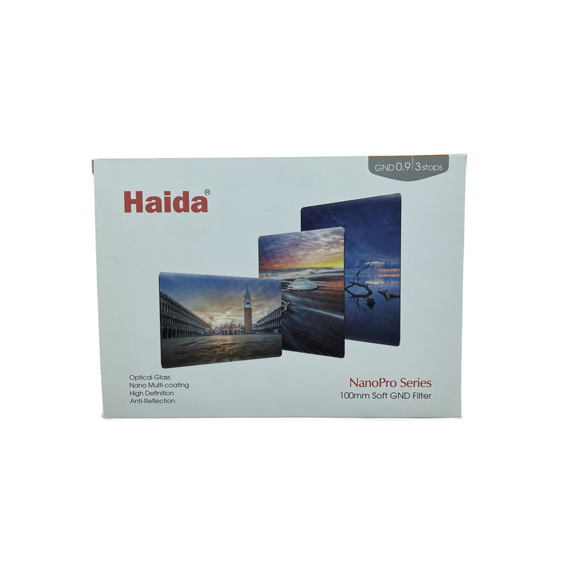 فیلتر لنز هایدا مدل SQUARE FILTER  GRADUATED ND8 MC NANO PRO SERIES -100*150MM