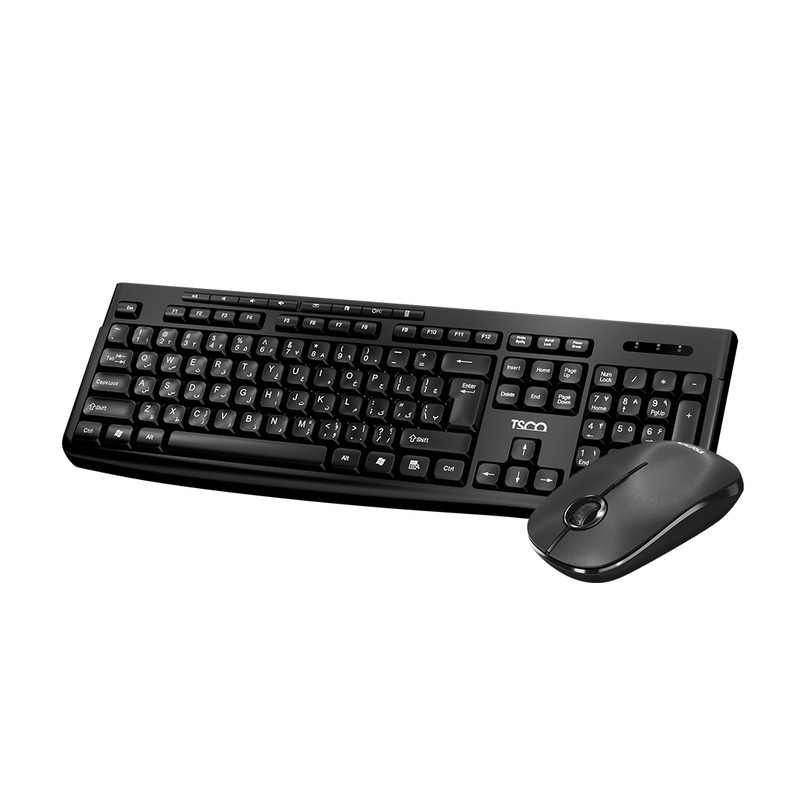 ماوس و کیبورد بی سیم تسکو مدل TKM 7027W