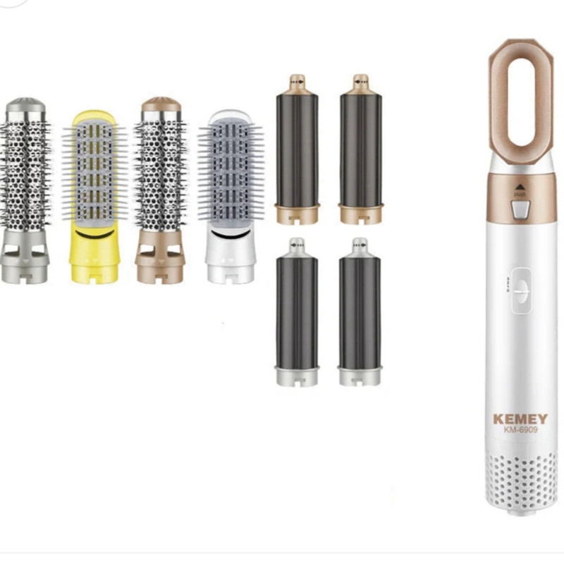 سشوار برس‌دار حالت‌دهنده 3000 وات کیمی مدل km-6909 5in1