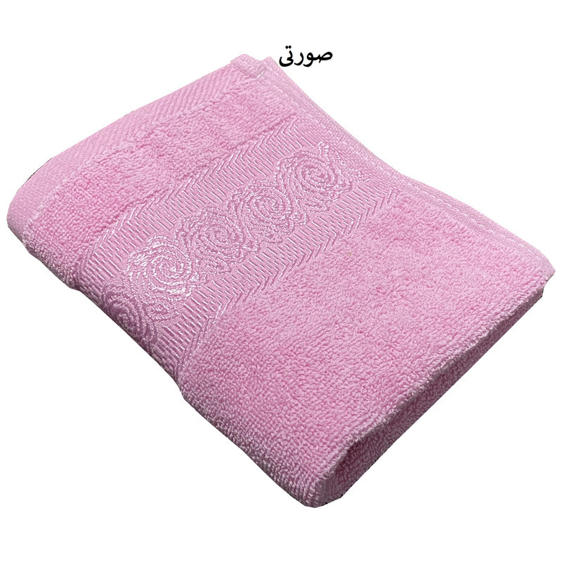 حوله دستی شایسته مدل روژان سایز 32×57 سانتی متر