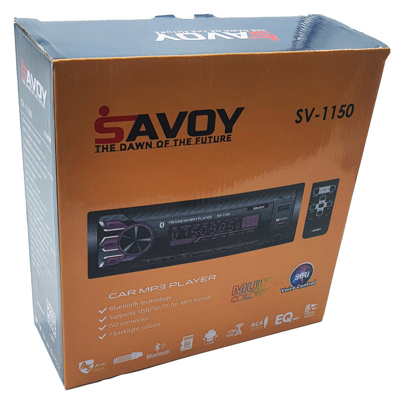 پخش کننده خودرو ساووی مدل SV-1150 پنل جدا