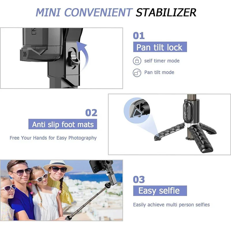 گیمبال و استابیلایزر هوشمند مدل Q18