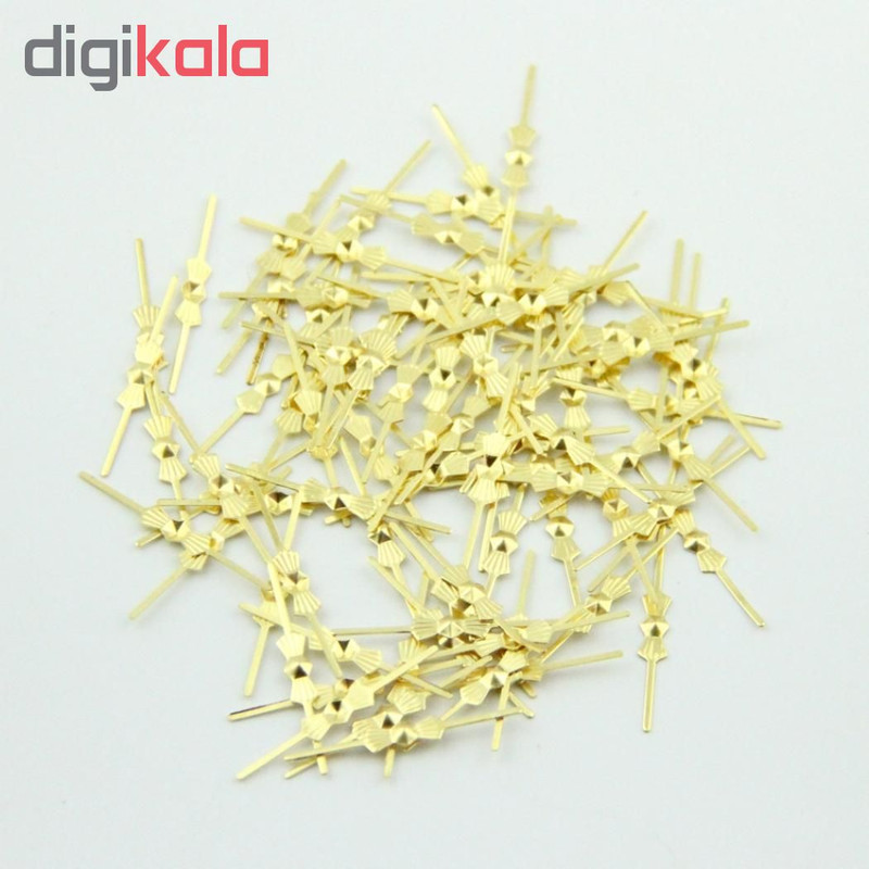 گیره لوستر طرح پاپیون مدل nik کد 9821 بسته 200 عددی