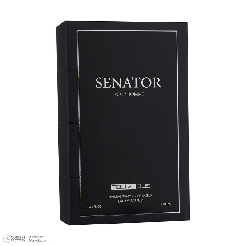 ادو پرفیوم مردانه رودیر مدل senator حجم 100 میلی لیتر