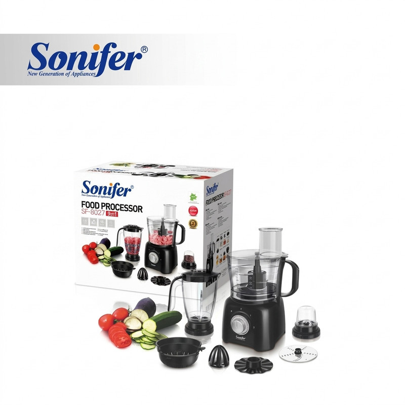 غذاساز چندکاره 1000 وات سونیفر مدل SF-8027