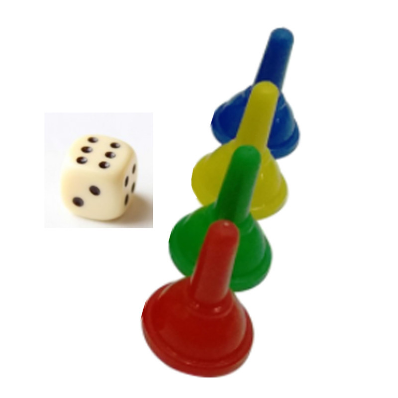 تاس و مهره بازی کد 441 بسته 17 عددی