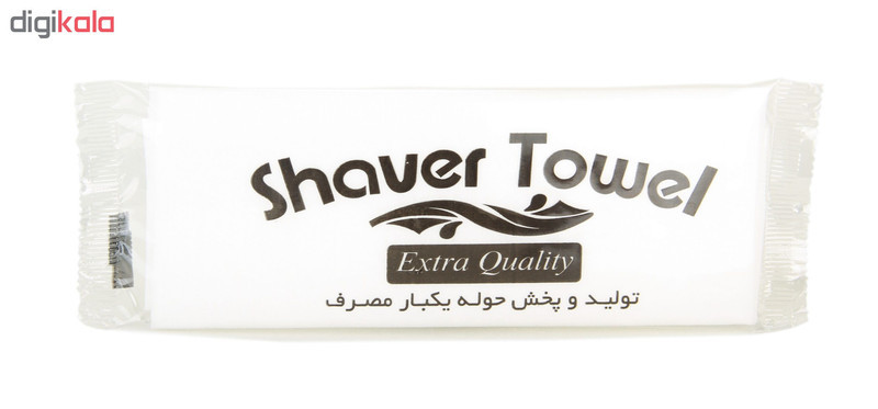 حوله یکبار مصرف شاور مدل 45G40*80 بسته 100 عددی