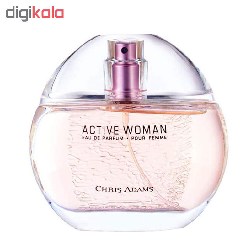 ادوپرفیوم مردانه کریس آدامز مدل Active حجم 80 میلی لیتر به همراه ادوپرفیوم زنانه کریس آدامز مدل Active حجم 80 میلی لیتر