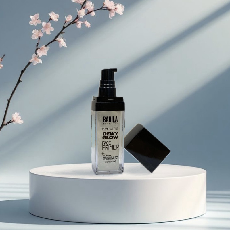 پرایمر صورت بابیلا مدل DEWY GLOW مناسب برای انواع پوست حجم 40 میلی‌لیتر