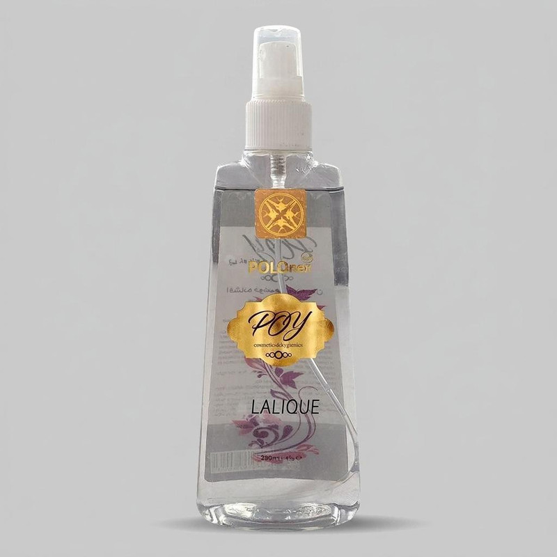 بادی اسپلش  مردانه پی او وای مدل lalique حجم 250 میلی‌لیتر