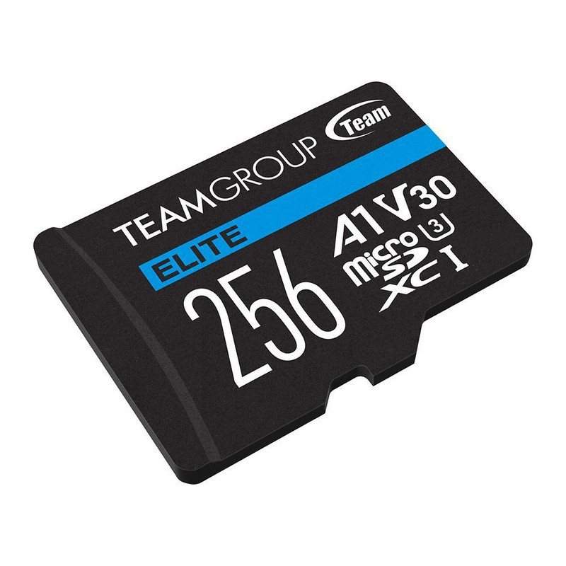 کارت حافظه microSDXC تیم گروپ مدل ELITE کلاس 10 استاندارد UHS-I U3 سرعت 100MBps ظرفیت 256 گیگابایت