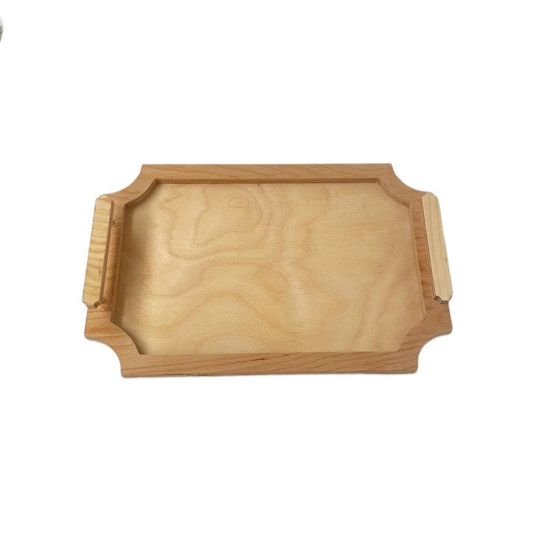 سینی چوبی مدل مستطیل کد NK13 مجموعه 3 عددی