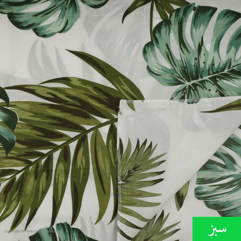 ملحفه آرین مدل روانداز طرح هاوایی یک نفره سایز 140x240 سانتی متر