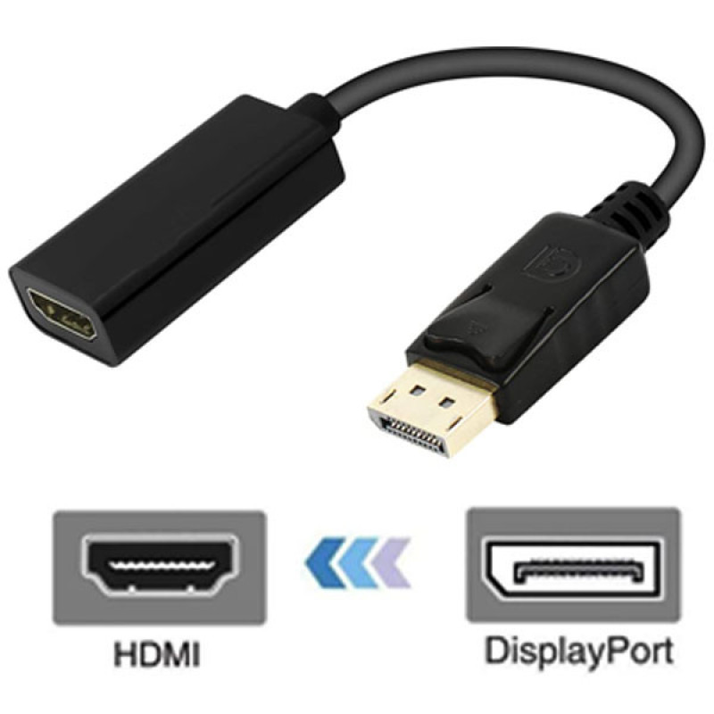 مبدل Display Port به HDMI مدل AS-16008