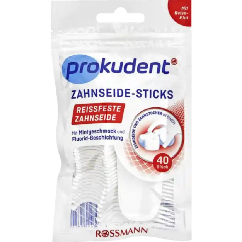 نخ دندان رزمن مدل prokudent بسته 30 عددی