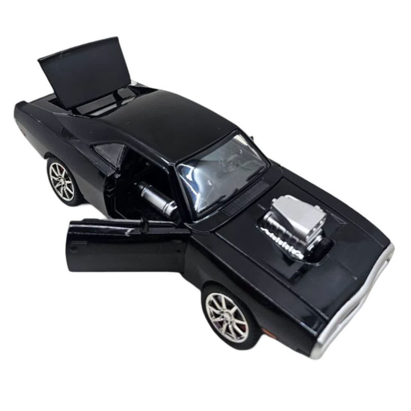 ماکت ماشین ناب سل مدل دوج چارجر 1970 پونتیاک سریع و خشن فلزی چراغدار موزیکال کد DODGE CHARGER 1970 FAST &FURIOUS SCALE 1:24