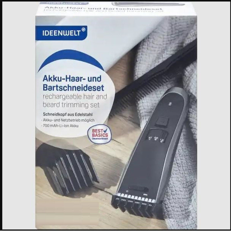 ماشین اصلاح موی سر و صورت آیدین ولت مدل Akku