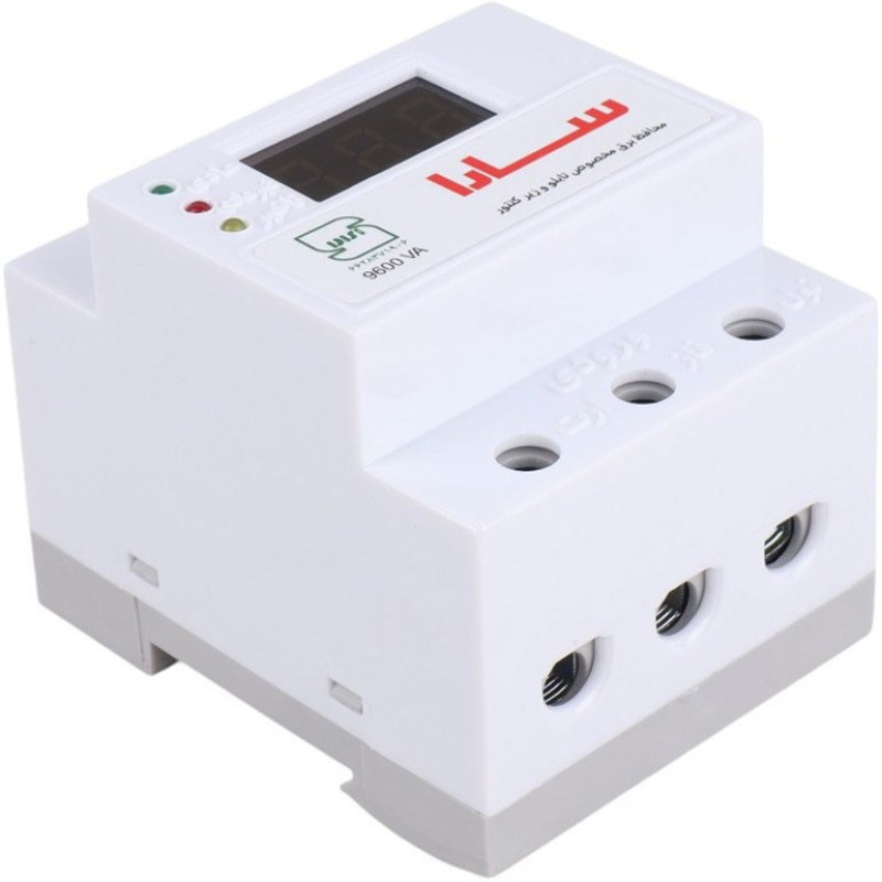 محافظ ولتاژ 40 آمپر سارا مدل زیر کنتور 9600VA