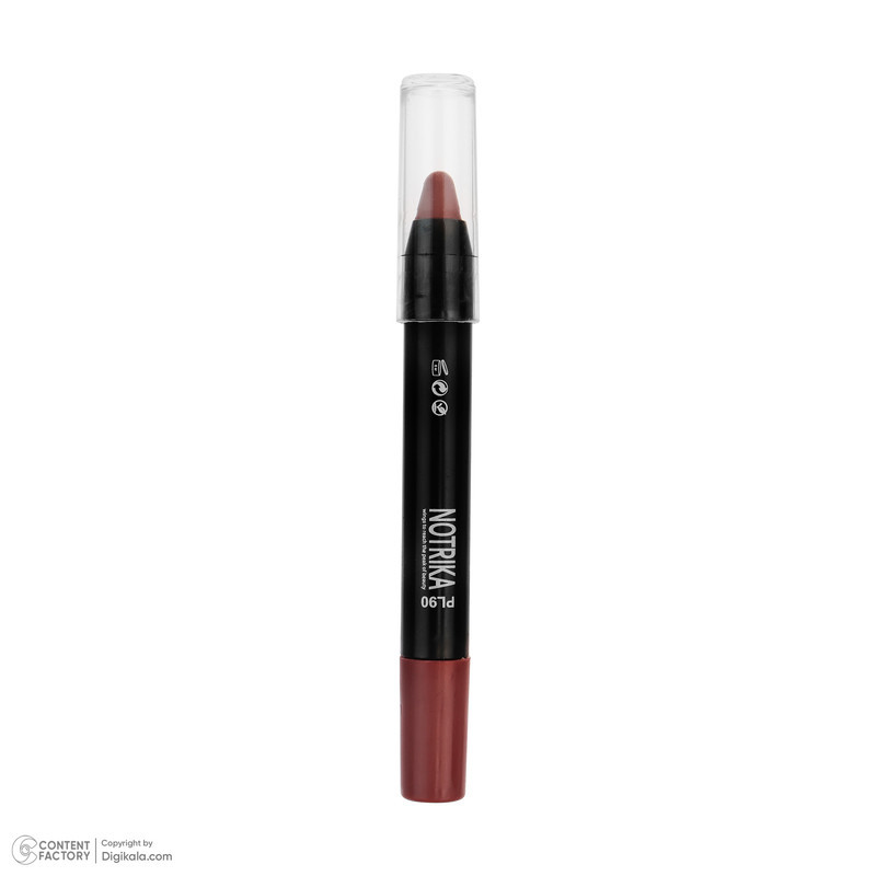 رژ لب مدادی مات نوتریکا مدل Long Wear شماره PL90