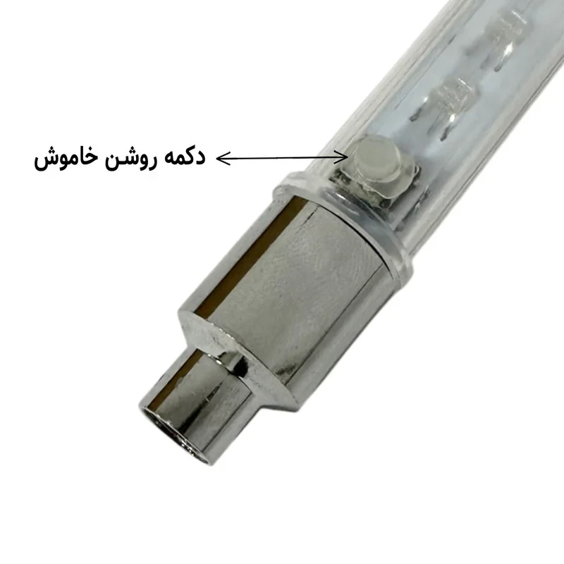 چراغ سر والف دوچرخه مدل دکمه دار بسته 2 عددی